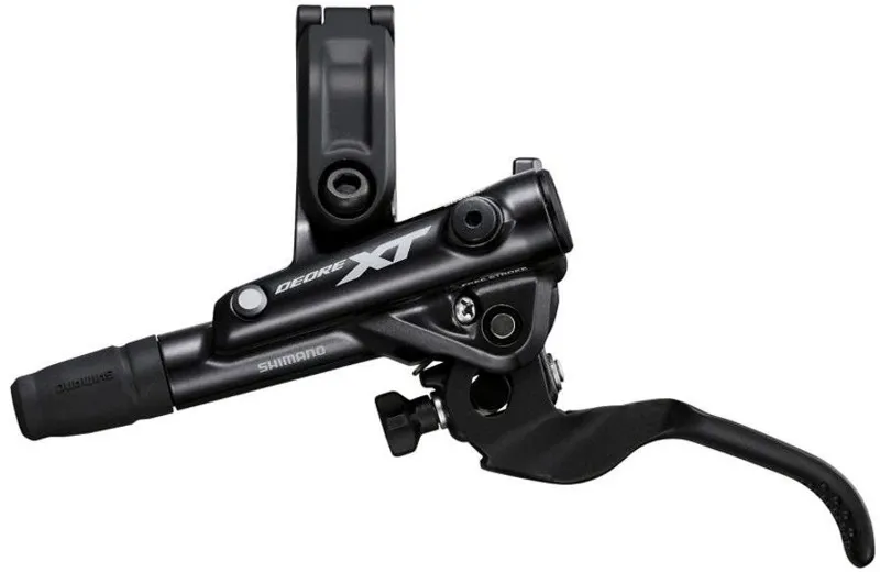 Shimano BR-M8100 Deore XT Race Rear Disc Brake Set Left Lever in Black-1